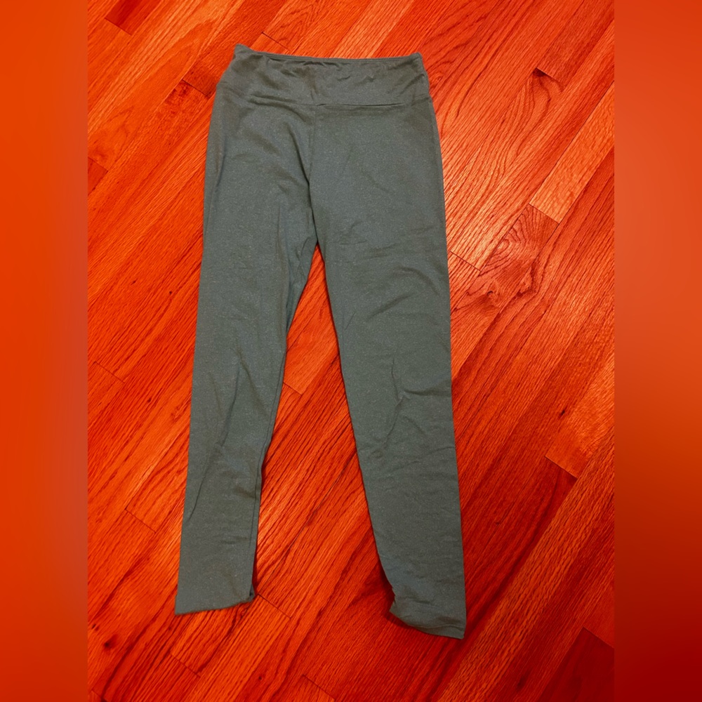 Bright turquoise Lularoe OS legging